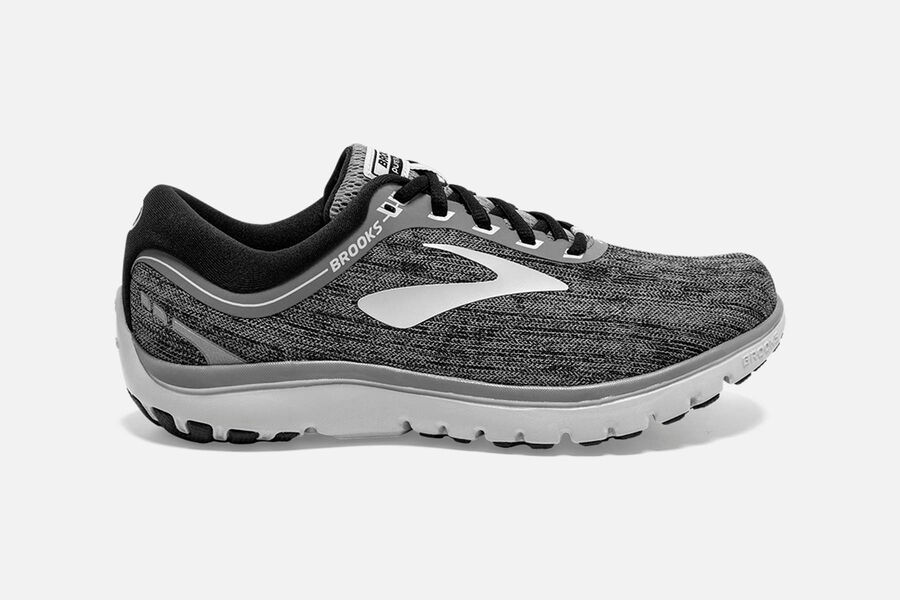 Brooks Israel Pureflow 7 Road Running Shoes Womens - Grey - HDI-709563